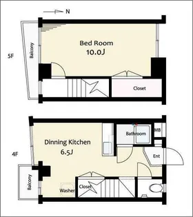 リベール根岸の間取り
