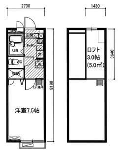 メインシティガーデンアイリスファーム【1階】の間取り
