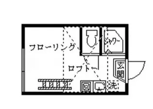 フェリスジョイ【2階】の間取り