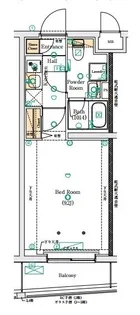 ヴォーガコルテ多摩川V【3階】の間取り
