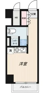 インプルーブ西巣鴨【8階】の間取り