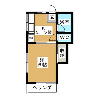 ハイムシャローム【2階】の間取り