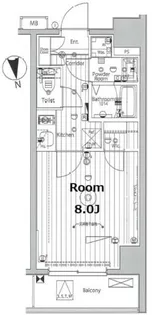 プロスタイルウェルス品川戸越MD【7階】の間取り