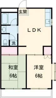 アミティー烏山【2階】の間取り