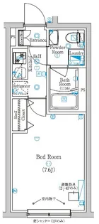 東京都板橋区南常盤台2【マンション】の間取り