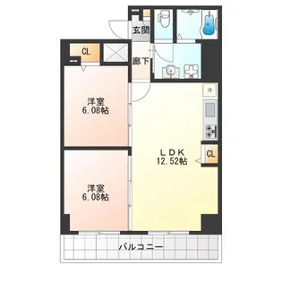 アーバンパーク住之江公園I【8階】の間取り