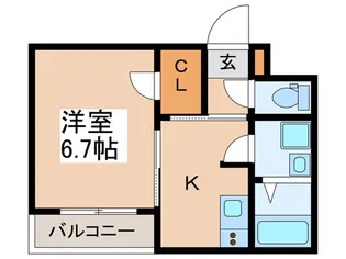 GRAN PASEO高井戸【3階】の間取り