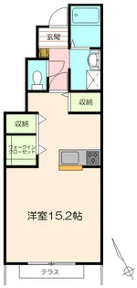 エクセル寿【1階】の間取り