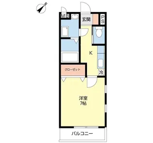 ソル・レベンテ【1階】の間取り