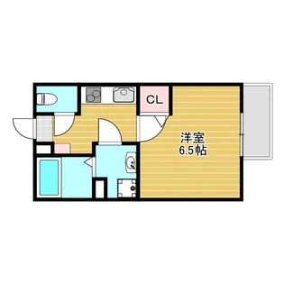 ヴェルドミール栄根【2階】の間取り