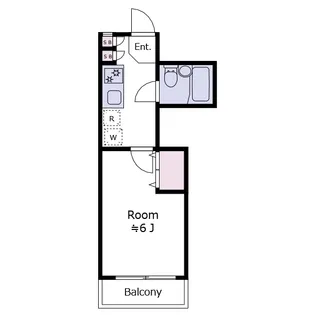 ジュンドミール【2階】の間取り