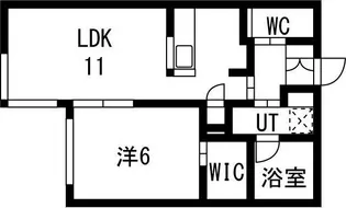 なごみハウス春日町I【2階】の間取り