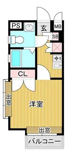 ダイナコートエスタディオ大濠公園II【7階】の間取り