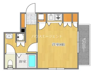 フォレストコート葛西【2階】の間取り