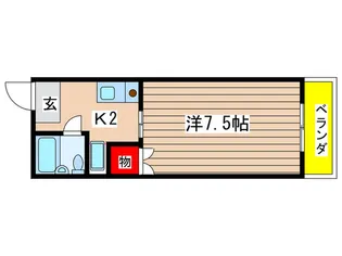 フォ-レストヒルズ【2階】の間取り