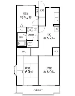 FS garden 八幡山【2階】の間取り