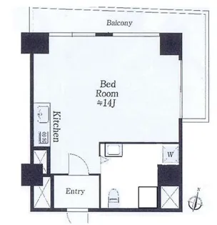 松涛パークハウス【6階】の間取り