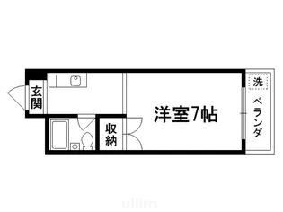 パラータ二条【4階】の間取り