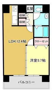 ルネ1【2階】の間取り