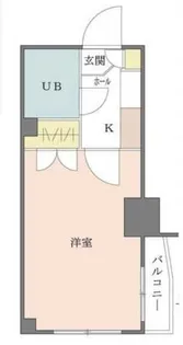 エヴェナール茗荷谷【5階】の間取り