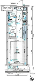 メインステージ都立家政【4階】の間取り