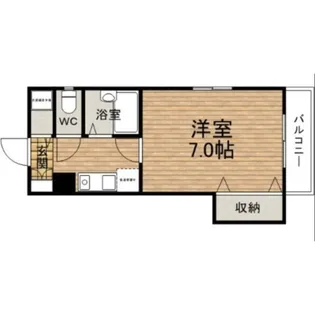 メディカル瓦屋町【7階】の間取り