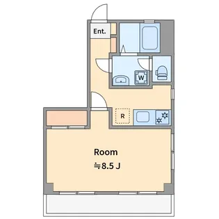 三秀マンション【2階】の間取り