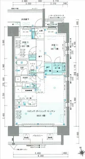 パークホームズ杉並上荻【13階】の間取り