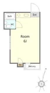 コンシェルジュ綱島台【4階】の間取り