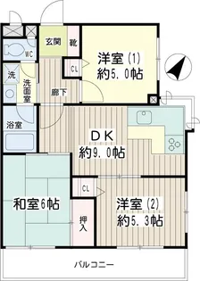 NICアーバンハイム戸塚【2階】の間取り