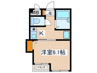 ベル・コンフォート【3階】の間取り