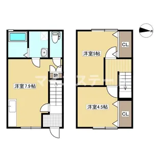 ローサ氷川の間取り
