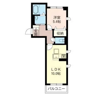 グランドミールC【3階】の間取り