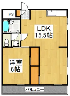 双葉ハイツI【2階】の間取り