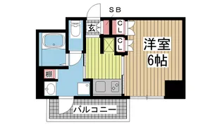 神戸元町Noah【2階】の間取り