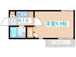メゾン中野【2階】の間取り