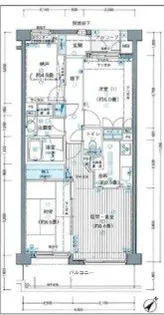 横浜永田台パークホームズガーデンヒル【3階】の間取り