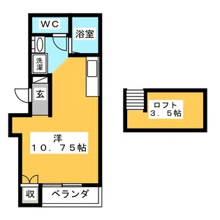 Jハウス【2階】の間取り