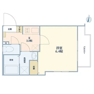 モン・シャトー中野新橋【2階】の間取り