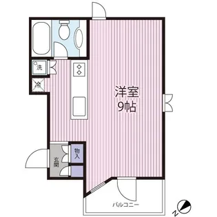 IK稲毛【2階】の間取り