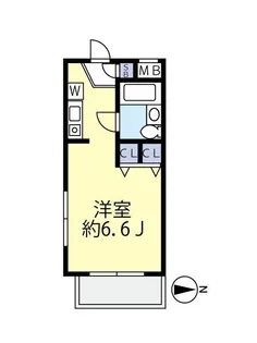 シティ深沢【3階】の間取り