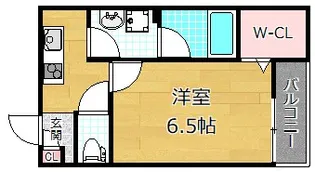 ALEGRIA枚方公園【2階】の間取り
