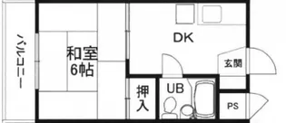 上川ビル【3階】の間取り