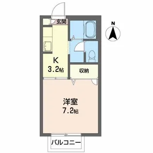 アーバネストR【2階】の間取り