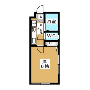 グリーンコート東戸塚【1階】の間取り