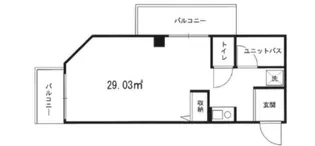 コットンアレー【3階】の間取り