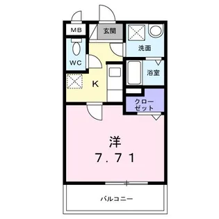さくらテラス【3階】の間取り