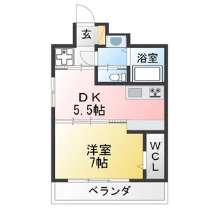 IVY COURT19【4階】の間取り