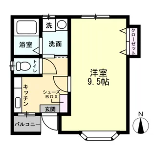 ソレイユおもちゃ【1階】の間取り