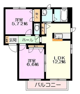 パークアベニューC【1階】の間取り